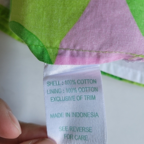 Lilly pulitzer Ruffle Pleated skirt size medium ,lined elastic . - Picture 6 of 9